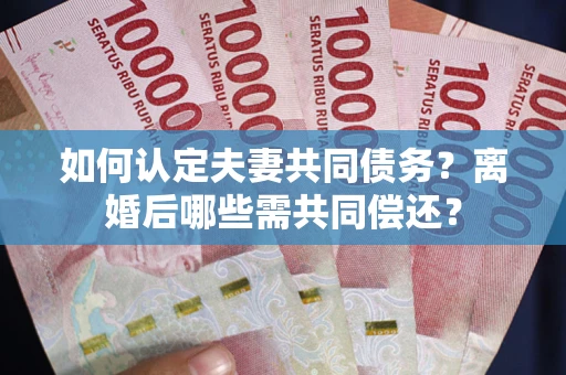 北京如何认定夫妻共同债务？离婚后哪些需共同偿还？