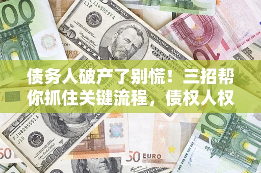 北京债务人破产了别慌！三招帮你抓住关键流程，债权人权益不再缩水
